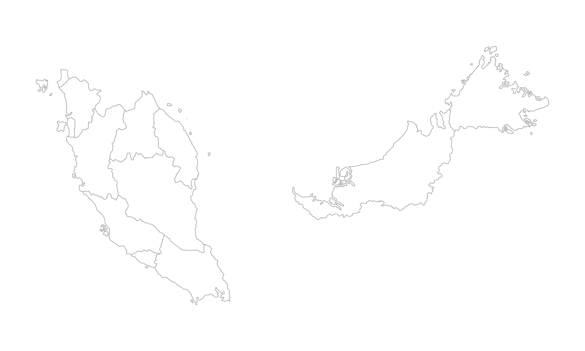 Malaysia Map Background